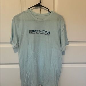 Men's Fathom Light Blue T-Shirt